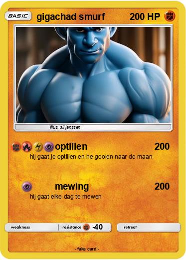 Pokemon gigachad smurf
