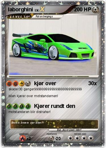 Pokemon laborghini