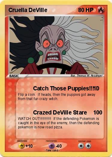 Pokemon Cruella DeVille