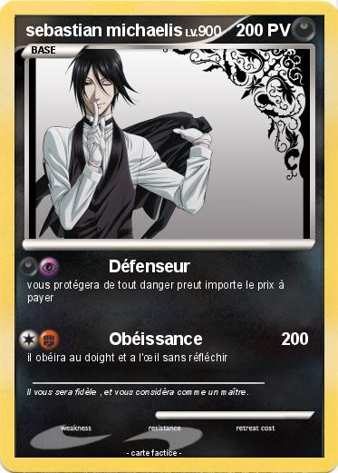 Pokemon sebastian michaelis