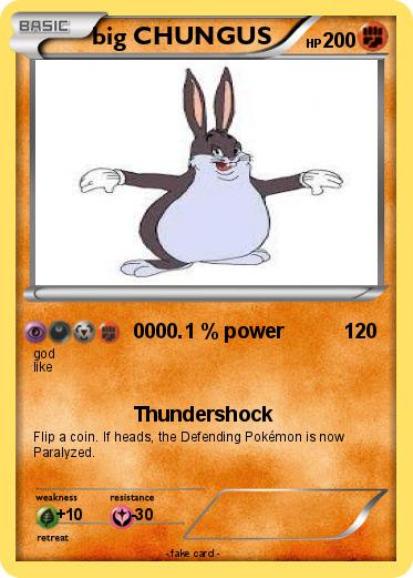 Pokemon big CHUNGUS