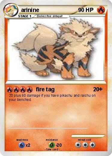 Pokemon arinine