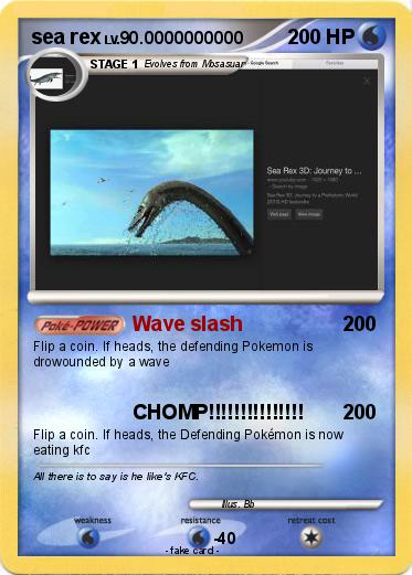 Pokemon sea rex