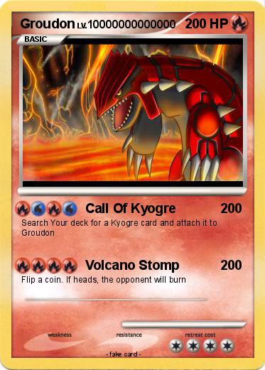 Pokemon Groudon