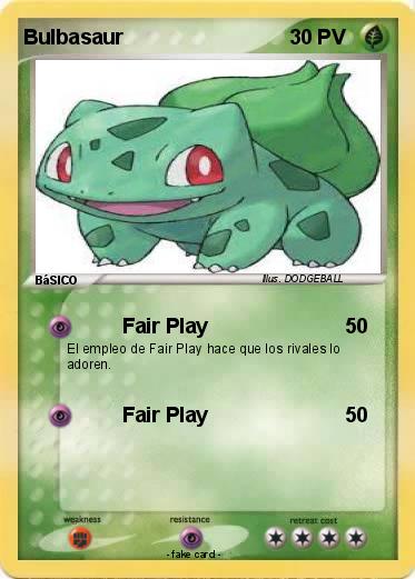 Pokemon Bulbasaur