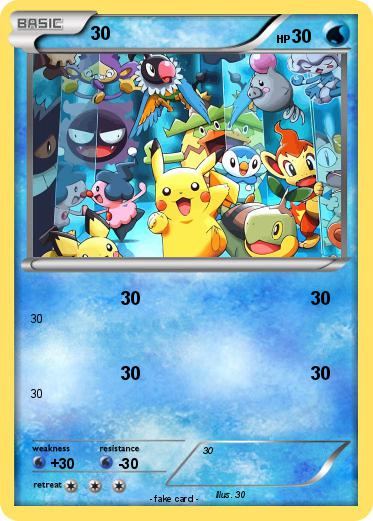 Pokemon 30