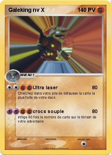 Pokemon Galeking nv X