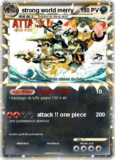 Pokemon strong world merry