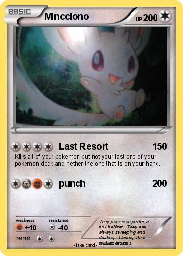 Pokemon Mincciono
