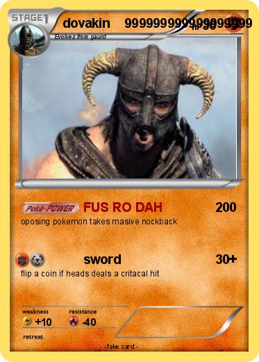 Pokemon dovakin    999999999999999999