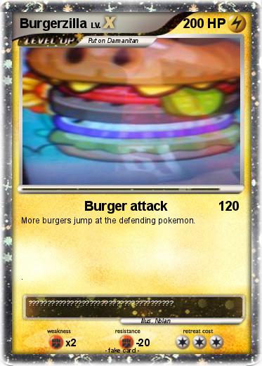Pokemon Burgerzilla