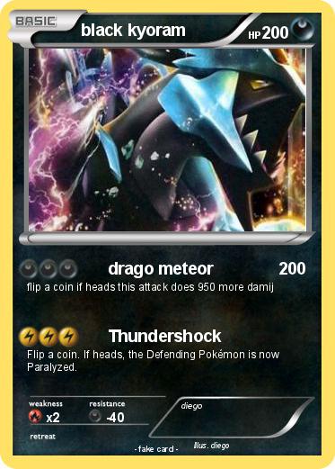 Pokemon black kyoram