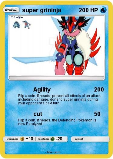 Pokemon super grininja