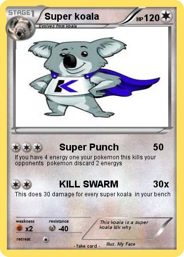 Pokemon Super koala