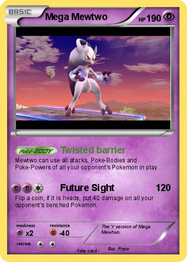 Pokemon Mega Mewtwo
