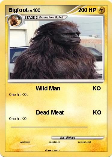 Pokemon Bigfoot