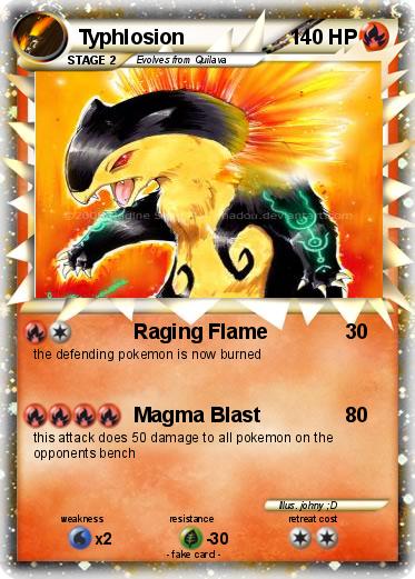 Pokemon Typhlosion