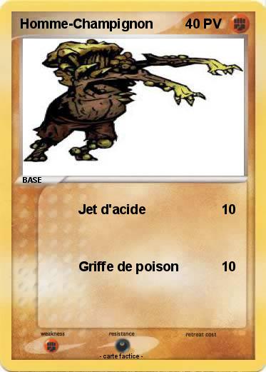 Pokemon Homme-Champignon