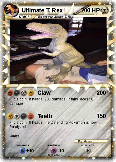 Pokemon Ultimate T. Rex