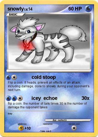 Pokemon snowly