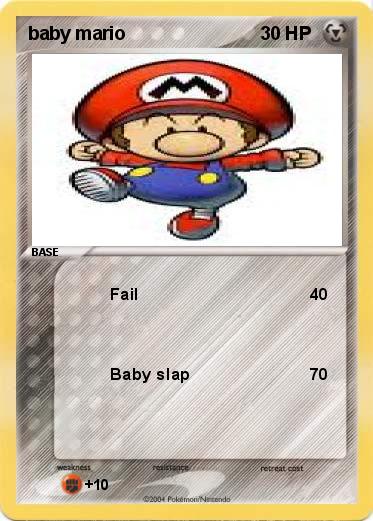 Pokemon baby mario