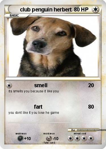 Pokemon club penguin herbert