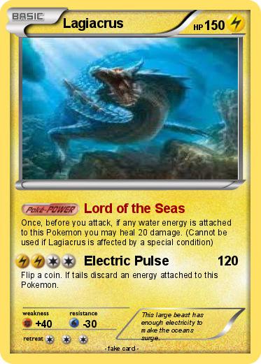 Pokemon Lagiacrus