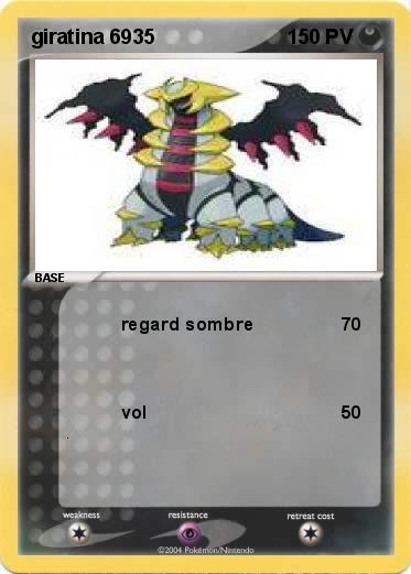 Pokemon giratina 6935