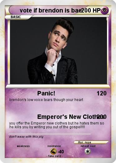Pokemon vote if brendon is bae