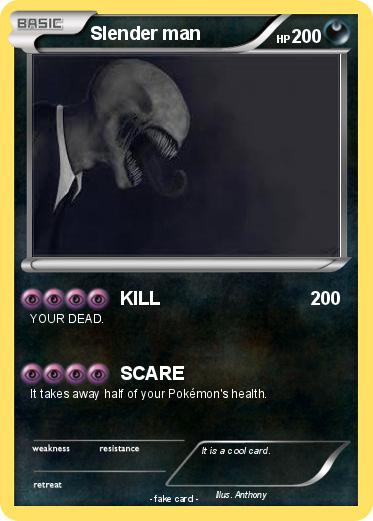 Pokemon Slender man