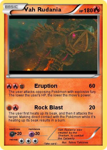 Pokemon Vah Rudania