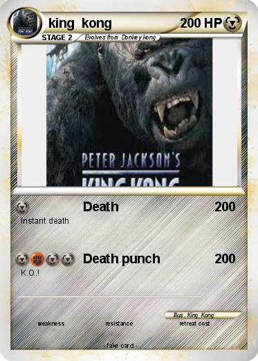Pokemon king  kong