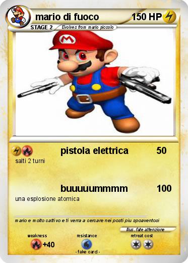 Pokemon mario di fuoco