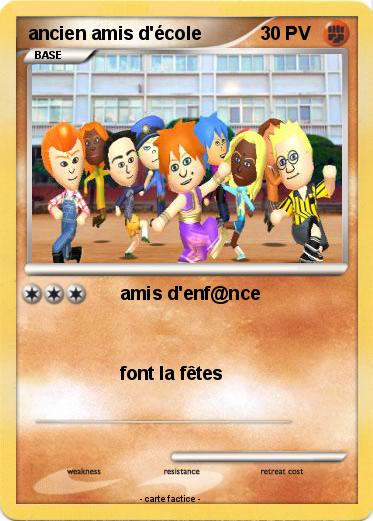 Pokemon ancien amis d'école