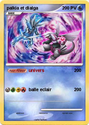 Pokemon palkia et dialga