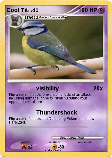 Pokemon Cool Tit