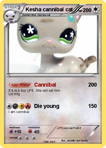 Pokemon Kesha cannibal cat