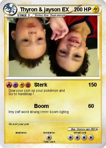 Pokemon Thyron & jayson EX