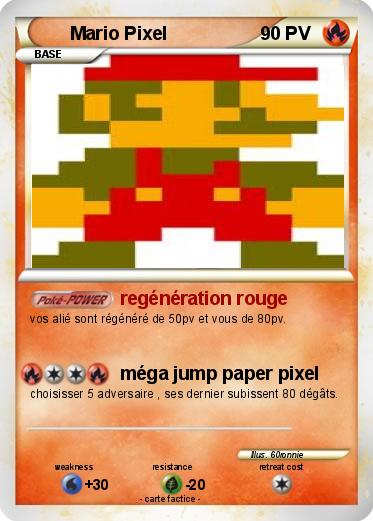 Pokemon Mario Pixel