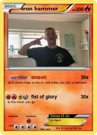 Pokemon iron hammer