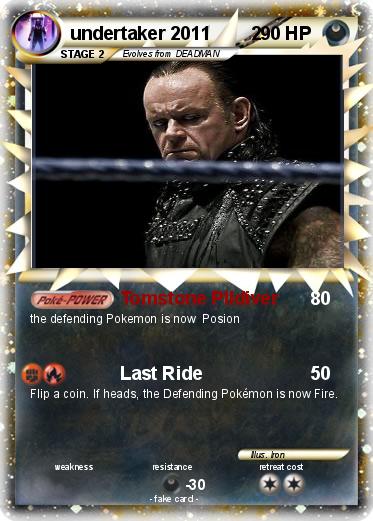 Pokemon undertaker 2011        2