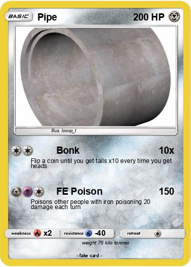 Pokemon Pipe