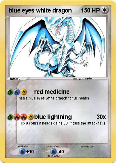 Pokemon blue eyes white dragon