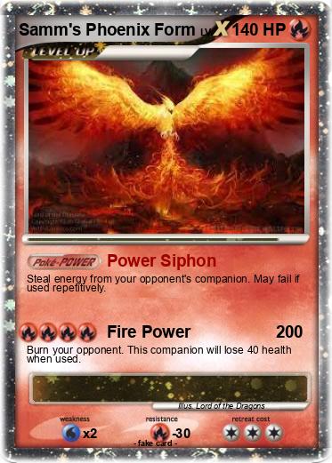 Pokemon Samm's Phoenix Form