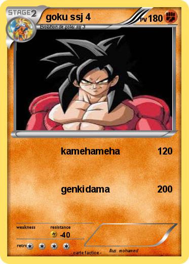 Pokemon goku ssj 4