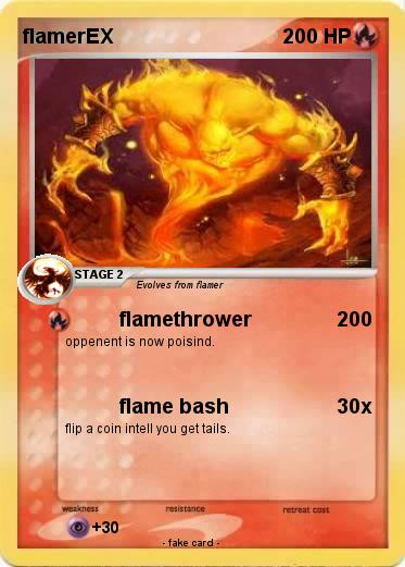 Pokemon flamerEX