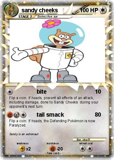 Pokemon sandy cheeks