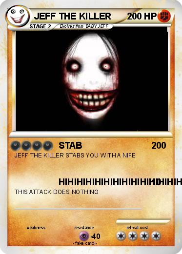 Pokemon JEFF THE KILLER
