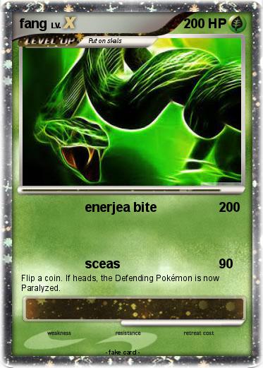 Pokemon fang