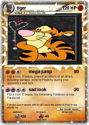 Pokemon tiger